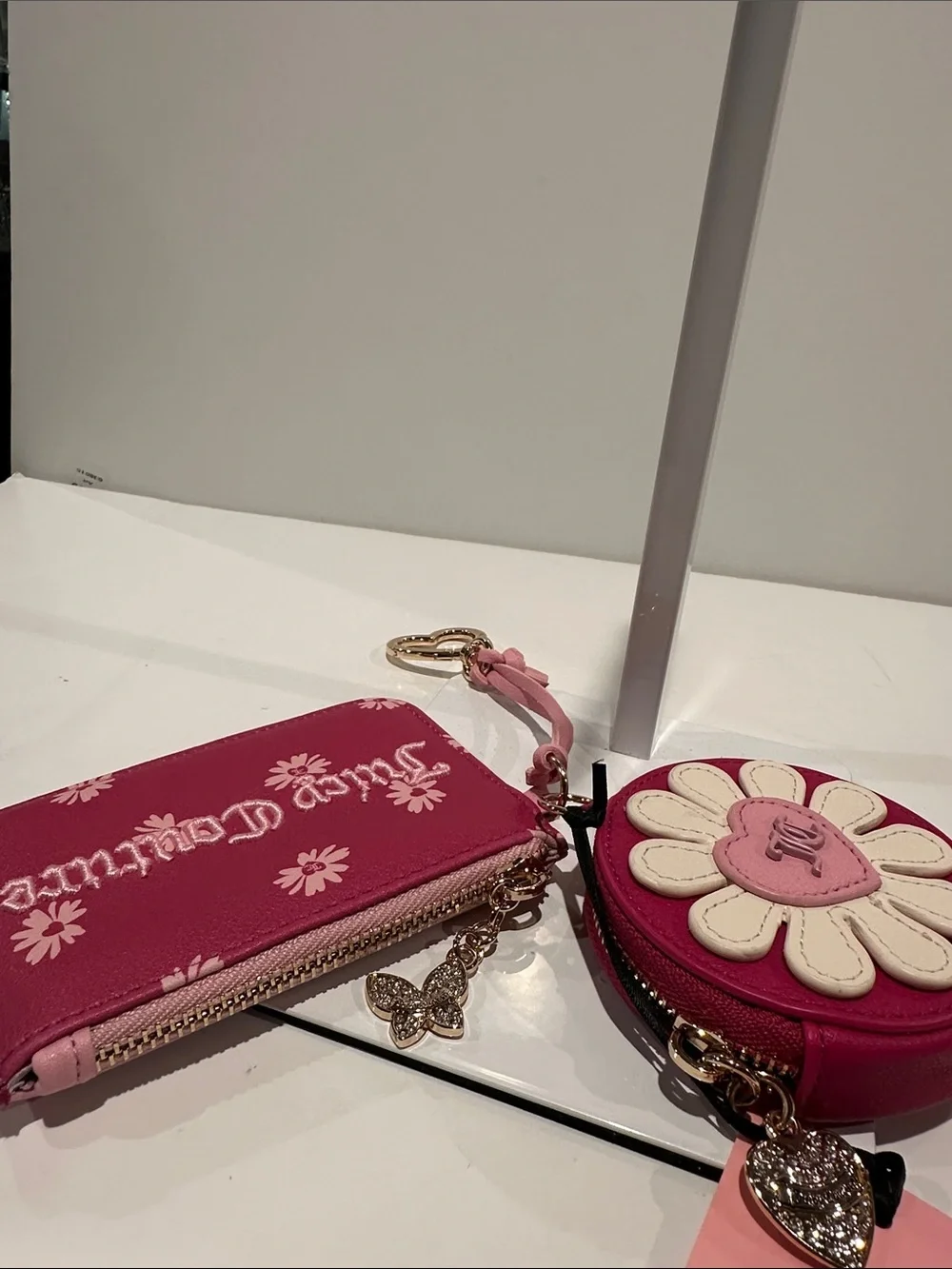 NWT Juicy Couture Exclusive Daisy for Juicy Mini Bundle in Rasberry & Pink.